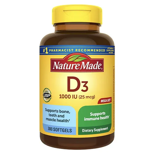 Nature Made Vitamin D3 1000 IU 25 mcg